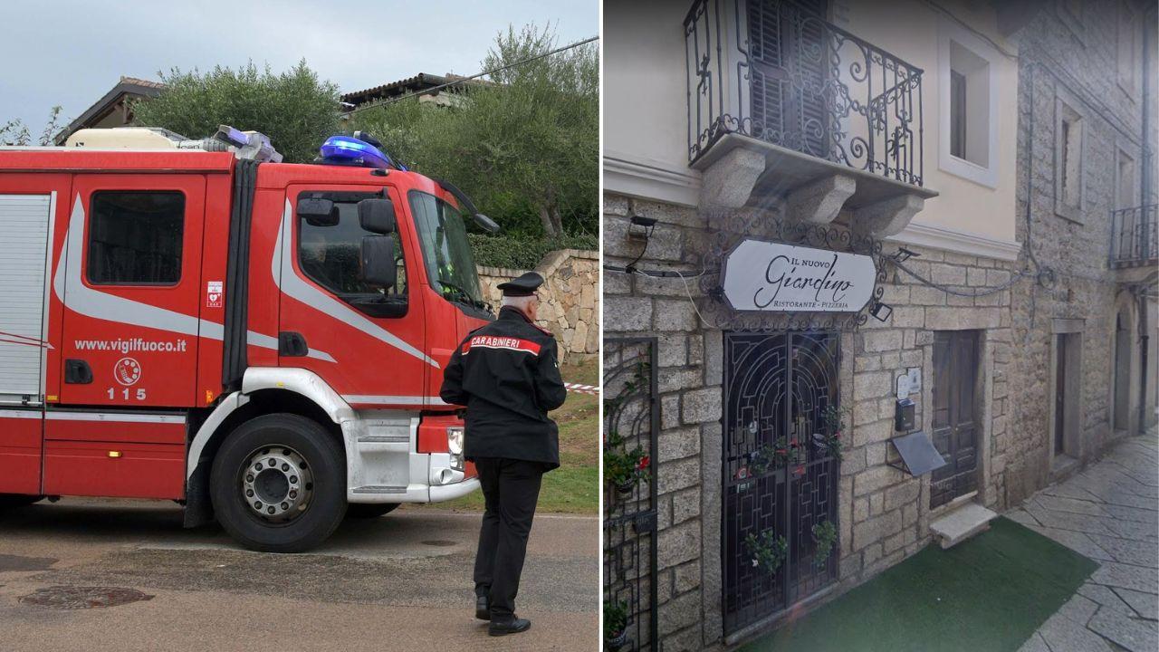 Attentato incendiario contro un ristorante: indagano i carabinieri