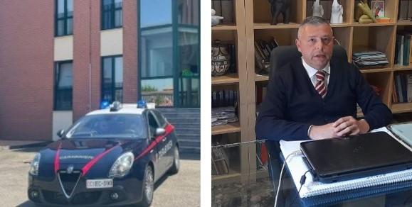 
	A sinistra la caserma dei Carabinieri, a destra&nbsp;l&rsquo;avvocato Malaguti

