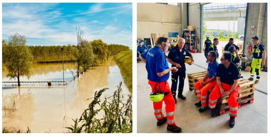 Allerta rossa per la piena del Po: iniziata la lenta fase di decrescita del fiume