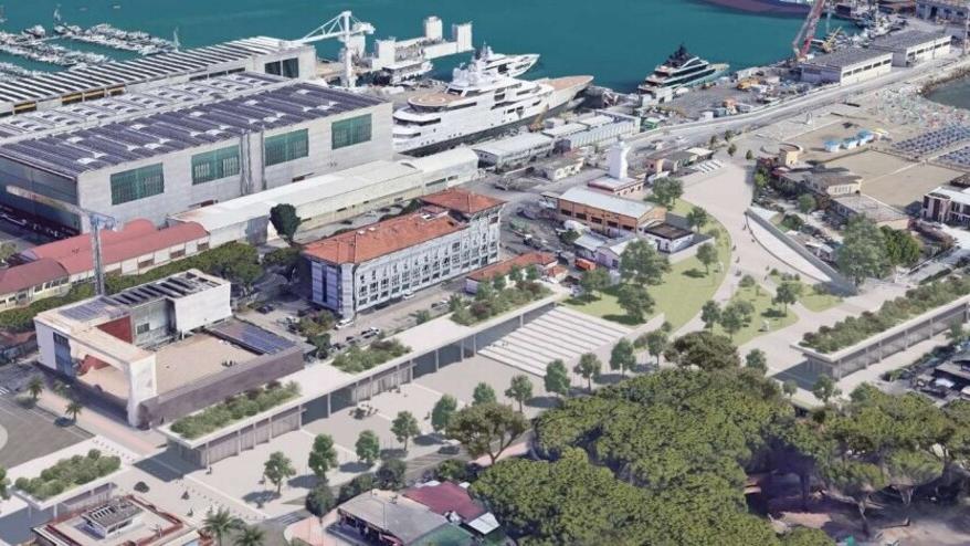 Un rendering del progetto