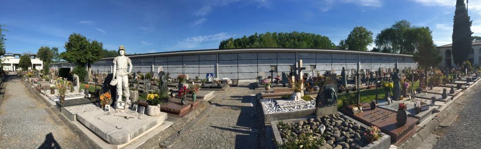 
	Il cimitero di San Ginese (foto d'archivio)

