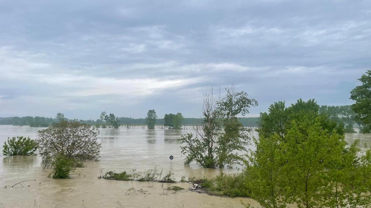 Piena del Po, cessata l’allerta rossa: il livello del fiume si sta abbassando