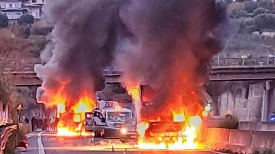 L'assalto al portavalori sulla variante Aurelia a San Vincenzo