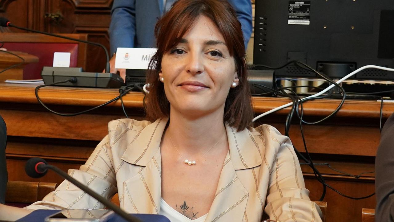 L'assessore comunale al bilancio, Viola Ferroni