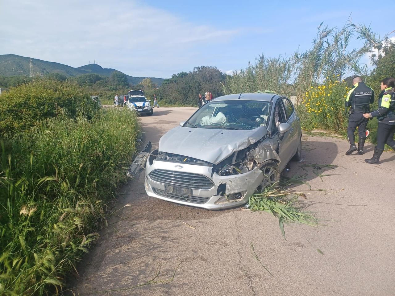 Con l’auto contro il muro per evitare un cinghiale: conducente ferito