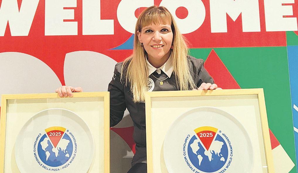 
	Nicole Batzella con i premi vinti

