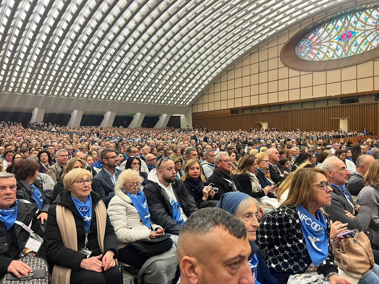 I pescatori ferraresi e l’incontro con Papa Francesco: «Come i primi discepoli»