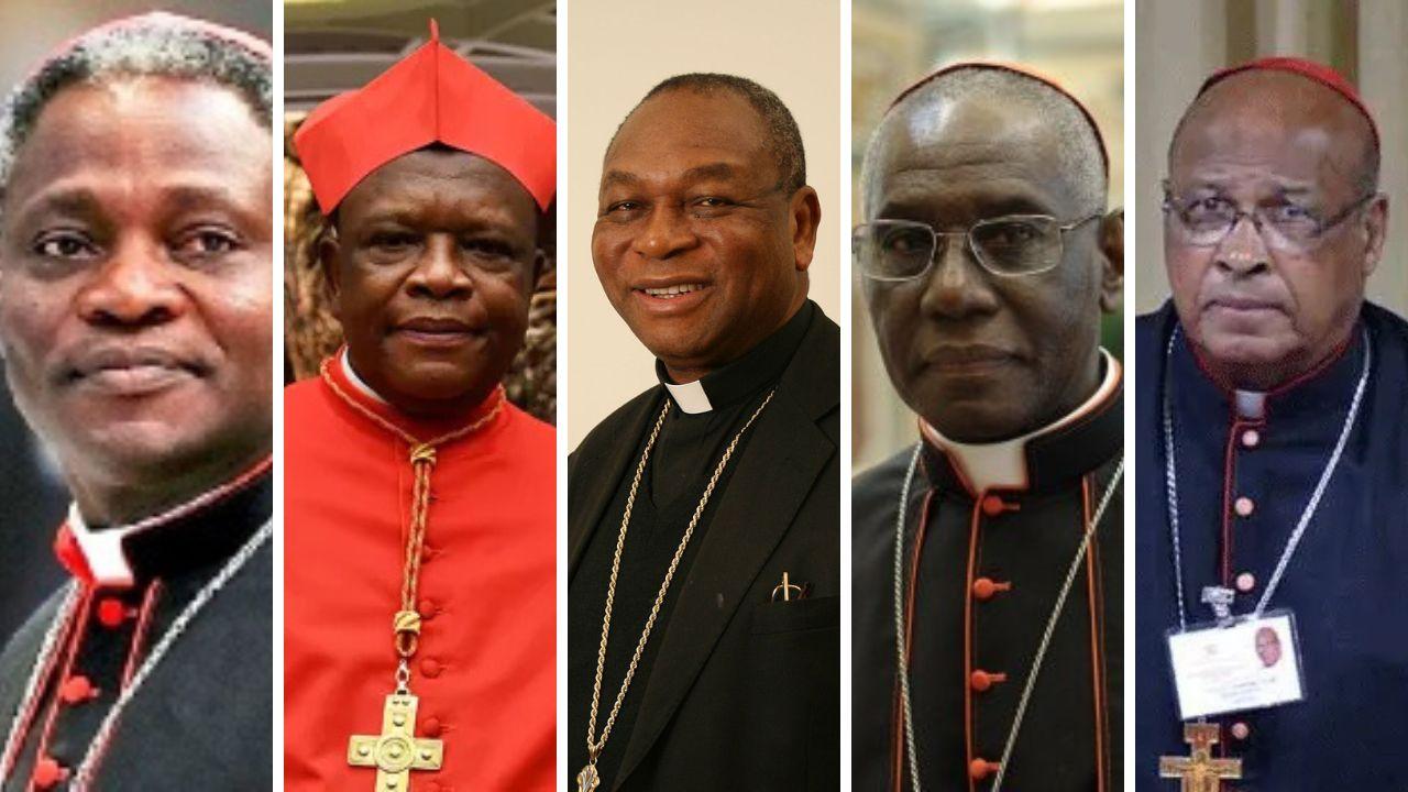 
	Da sinistra:&nbsp;Turkson, Besungu, Olorunfemi Onaiyekan, Sarah e Napier

