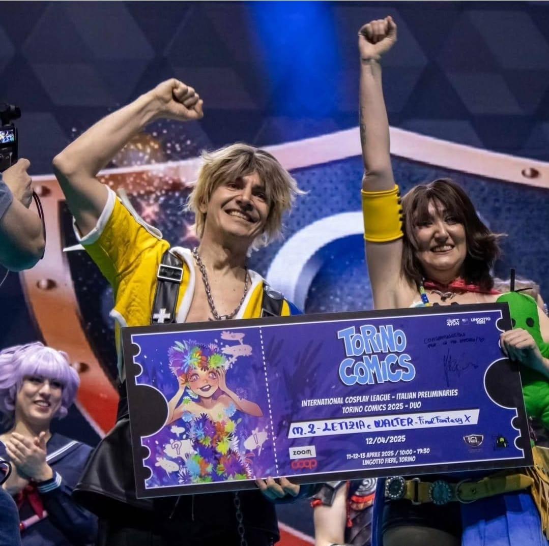 Da Reggio a Madrid per i mondiali di cosplay: Walter e Letizia rappresenteranno l’Italia