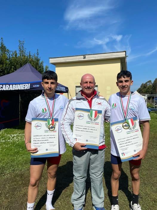
	Giovanni Frongia, Gianmarco Patta e Gianmarco Serra

