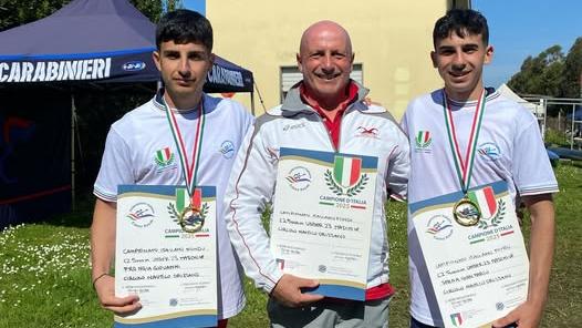 Giovanni Frongia, Gianmarco Patta e Gianmarco Serra
