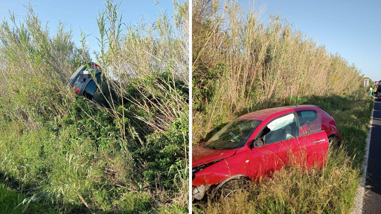 
	Le macchine coinvolte nell'incidente

