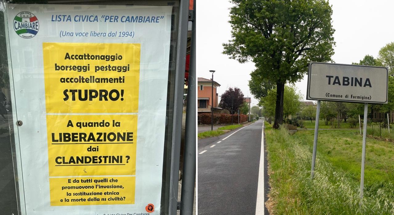 Donna aggredita a Tabina di Magreta, bufera sui volantini della lista civica di Formigine