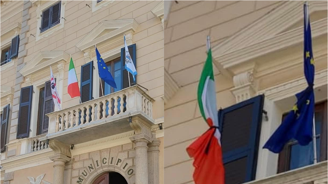 Morte del papa, polemica a La Maddalena: il Comune non espone le bandiere a mezz’asta