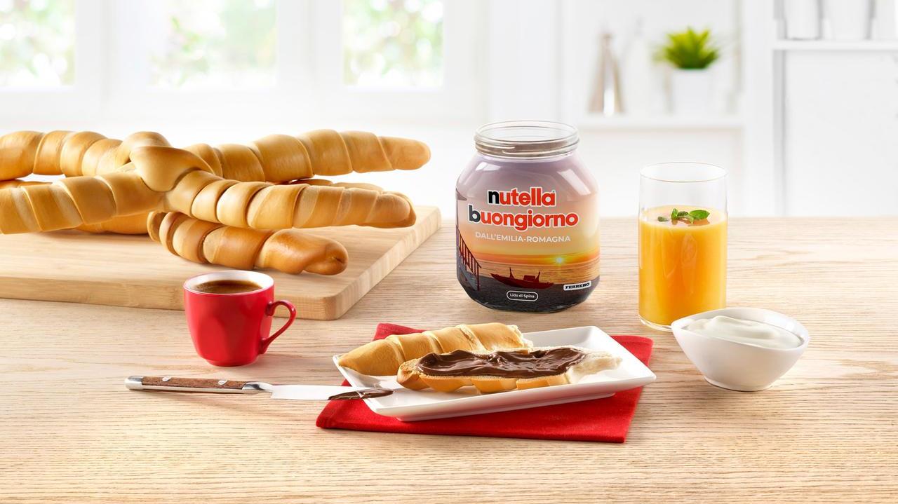Nutella Buongiorno, Lido Spina protagonista sull’iconico vasetto