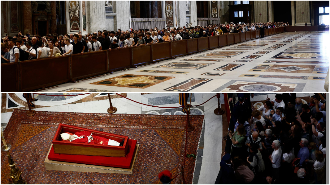 La salma di Papa Francesco a San Pietro: in migliaia per l’ultimo saluto – LE IMMAGINI