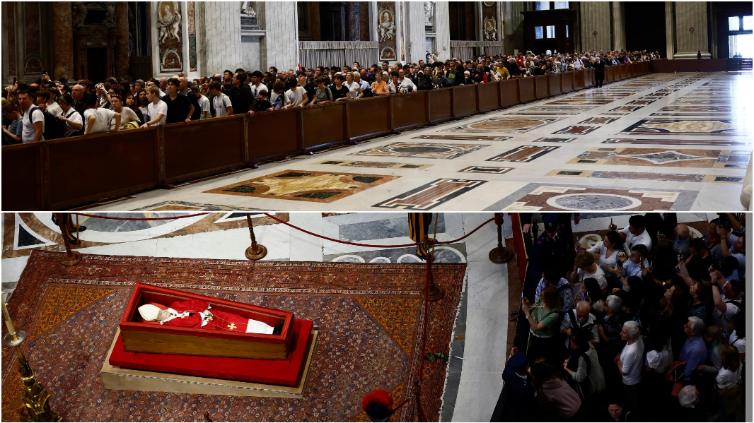 La salma di Papa Francesco a San Pietro: in migliaia per l’ultimo saluto – LE IMMAGINI