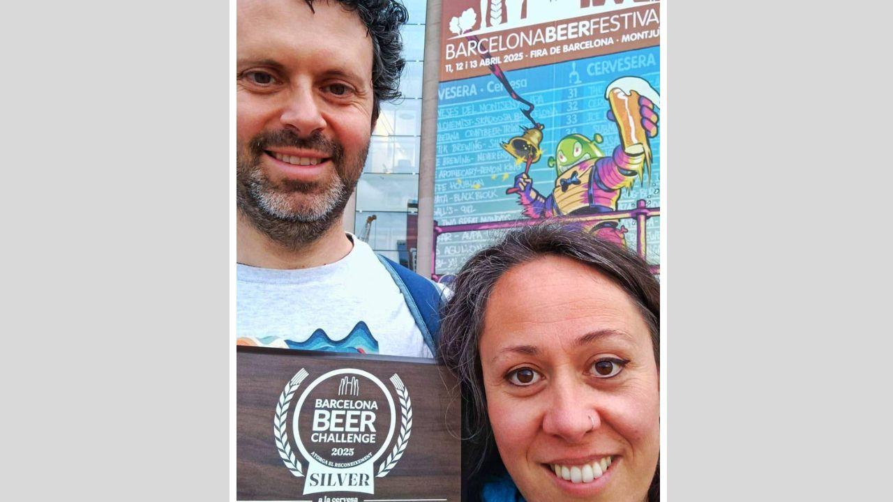 
	Alberto ed Elena Mornati alla fiera di Barcellona

