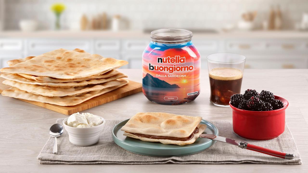 Nutella lancia la limited edition che celebra i luoghi più belli d’Italia: c’è anche la Sardegna