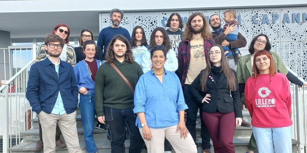 
	Al centro l'assessora Claudia Berti con i rappresentanti delle associazioni giovanili

