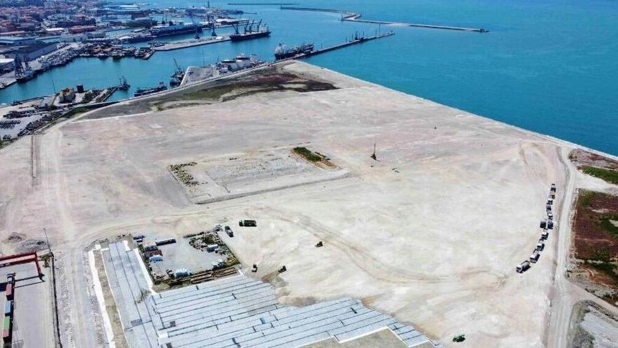 Le aree su cui nascerà la nuova Darsena Europa 