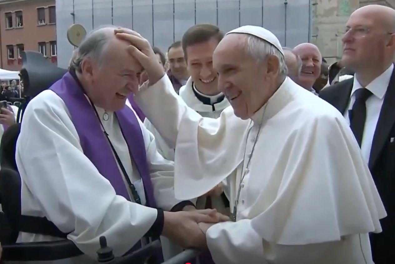 
	L'incontro tra don Gianni Gilli e Papa Francesco

