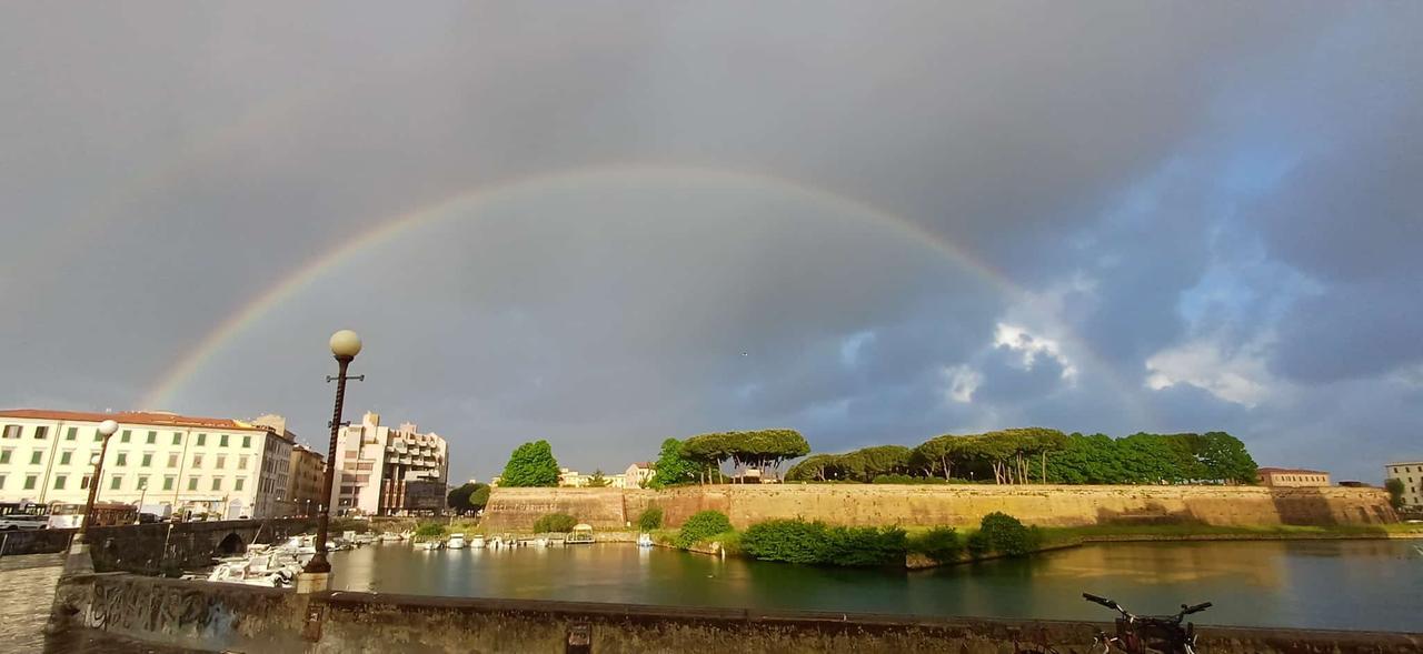 Livorno e la magia dell’arcobaleno. Grazie a Pamela