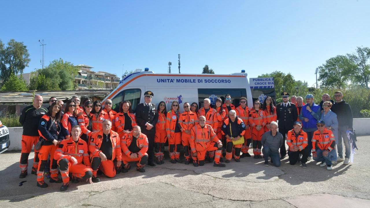 Olbia, i 45 anni della Croce bianca: due ambulanze in ricordo di Carlo Iervolino