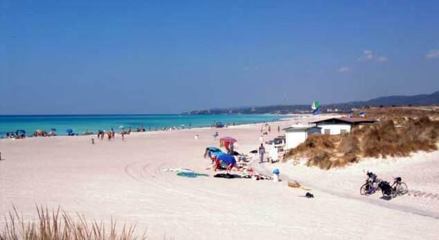 
	Un tratto delle Spiagge Bianche (foto d'archivio)

