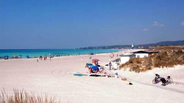 Un tratto delle Spiagge Bianche (foto d'archivio)