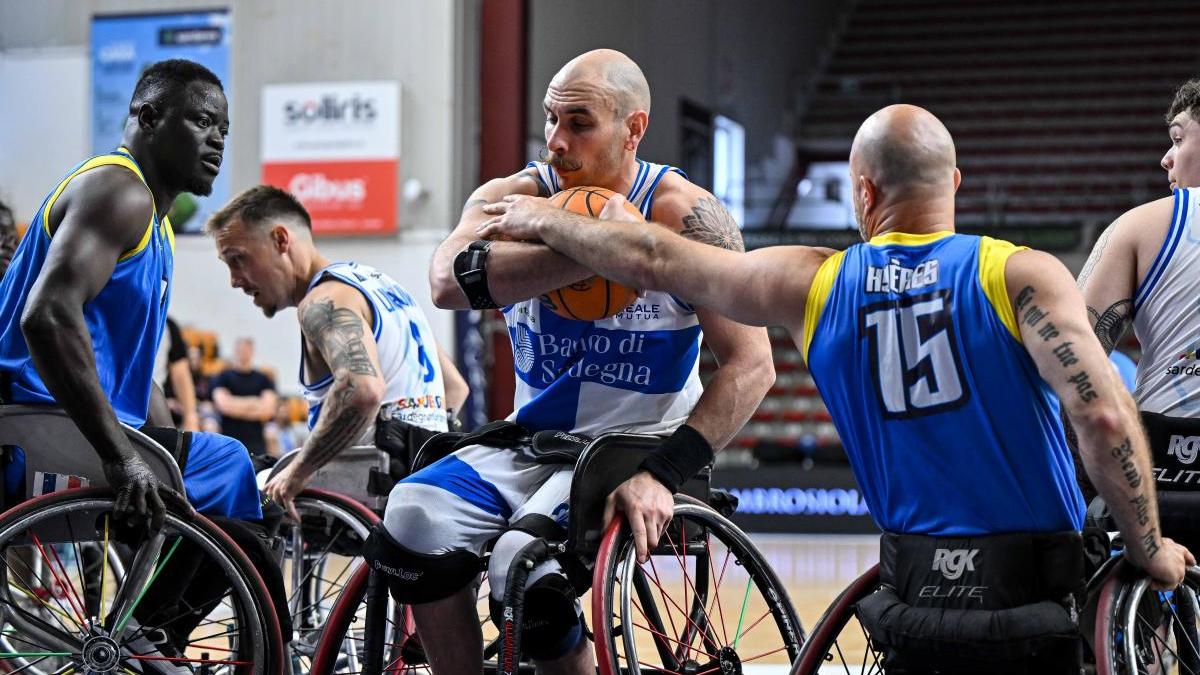 <strong>Enrico Ghione </strong>della Lab in azione contro Hyeres