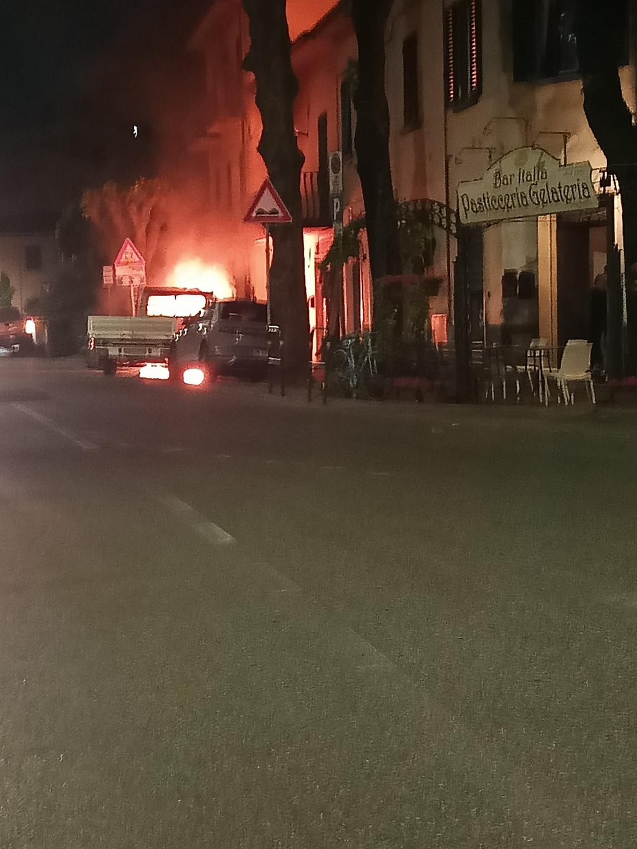 
	L'incendio a Mercatale di Vernio

