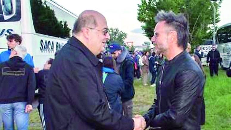 Giubileo degli adolescenti, 1.700 reggiani a Roma. Nek ha accompagnato la figlia alla partenza