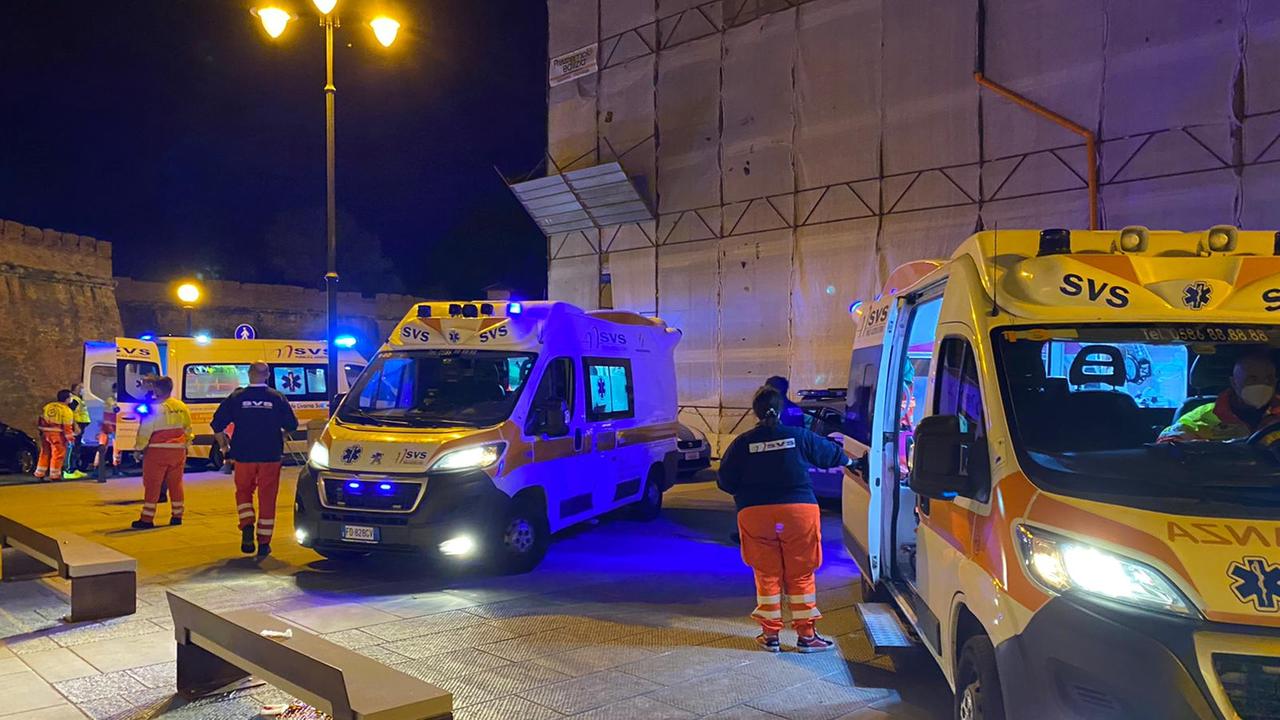 Ambulanze della Svs (foto d'archivio)