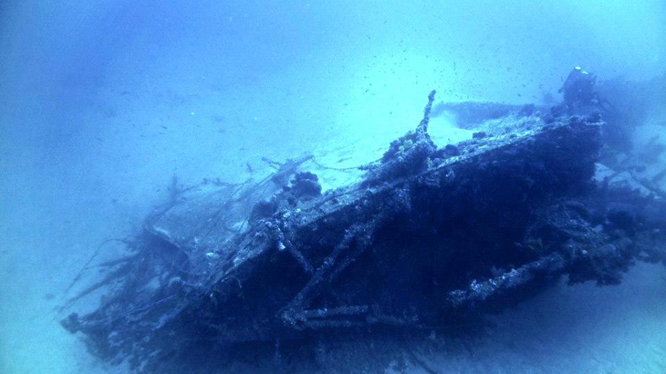 Il relitto del Cassini