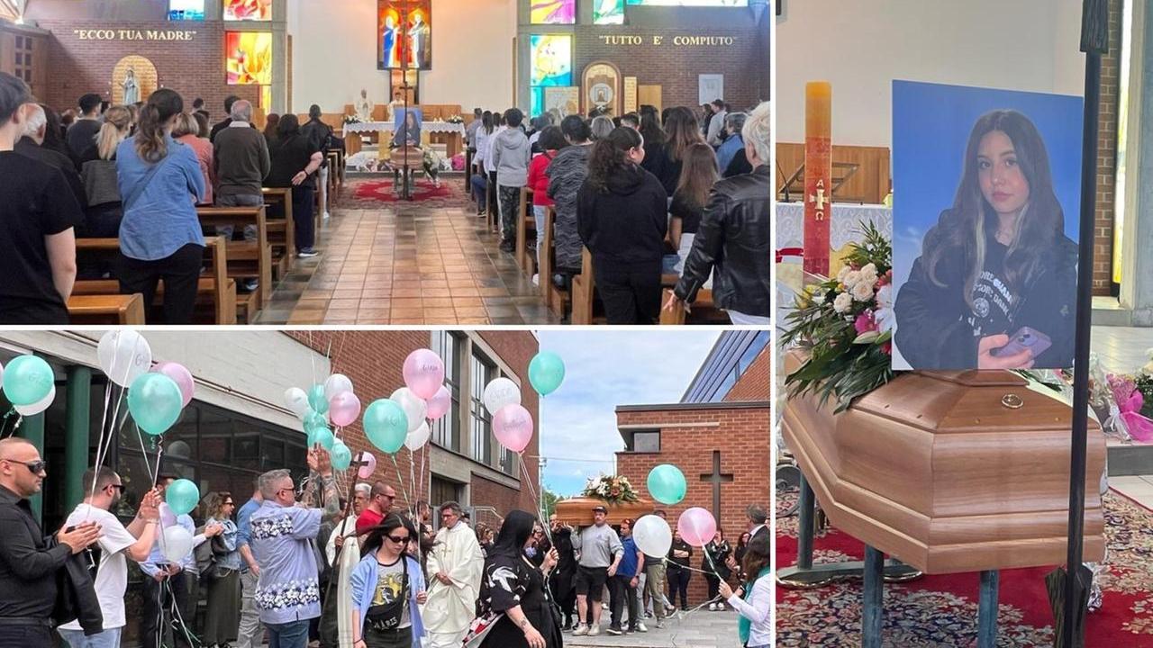 Il funerale di Giada Fratucello