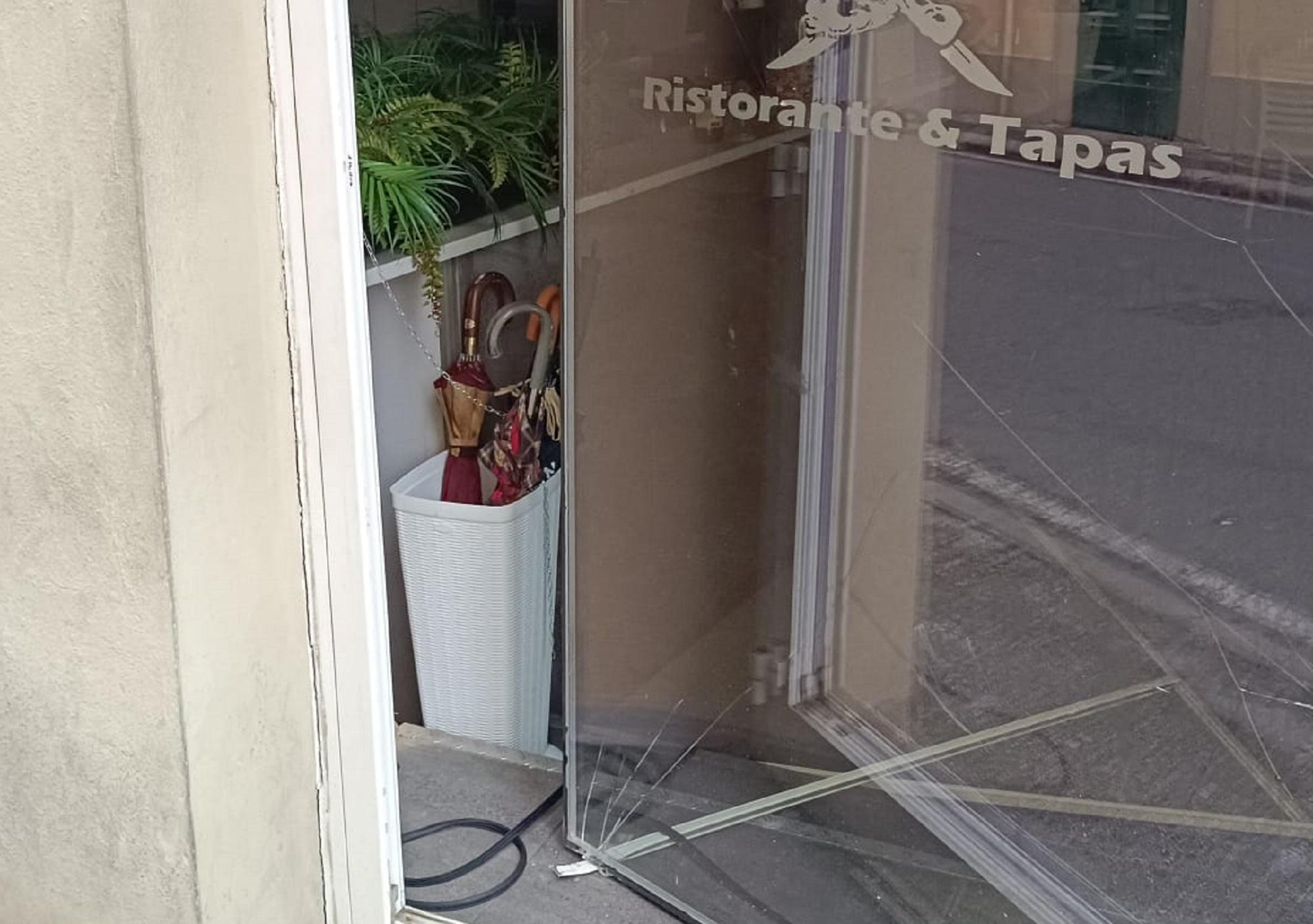 I danni da "Jhonny Paranza"