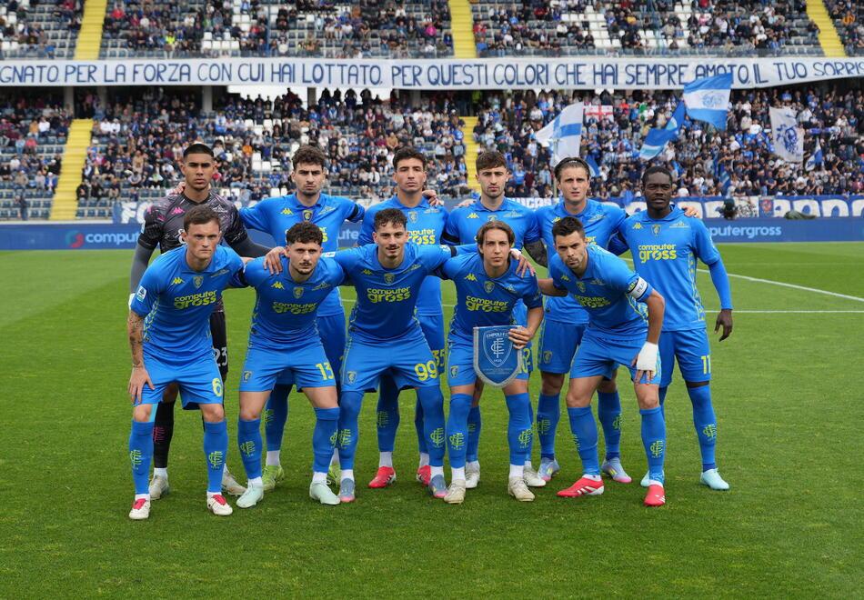 La formazione di D'Aversa (foto Nucci)