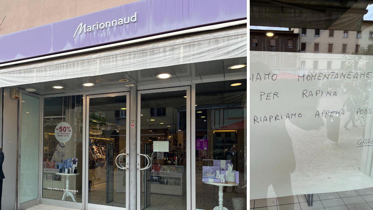 
	La profumeria rapinata a Pontedera

