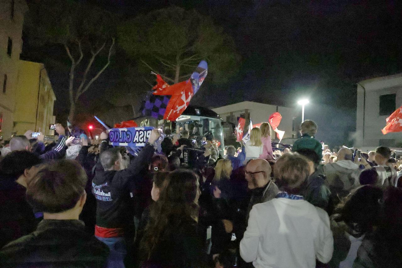 Pisa e quella attesa lunga quasi 12.400 giorni. Così verso il primo match point per la Serie A