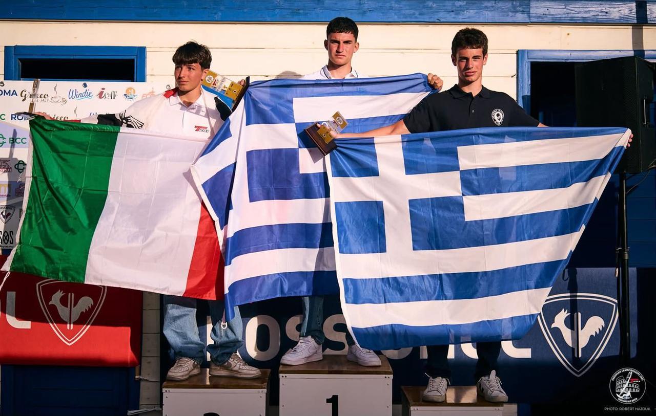 
	Il podio con Kristian Porcu <em>(foto di Robert Hajduk)</em>

