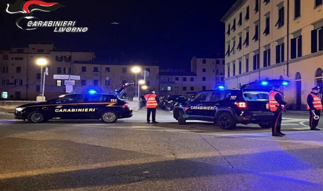 
	Un posto di controllo&nbsp;dei carabinieri (foto d'archivio)

