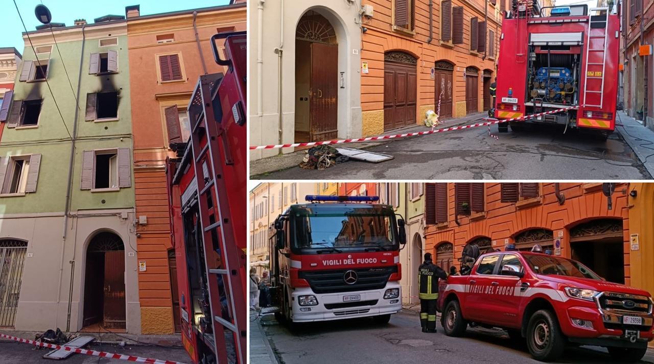
	L'incendio in via Ganaceto

