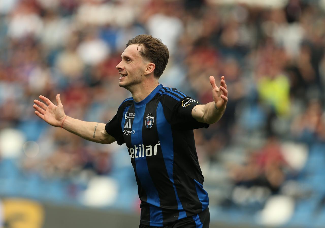 
	Matteo Tramoni dopo il gol

