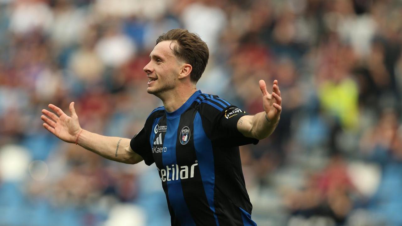 Matteo Tramoni dopo il gol