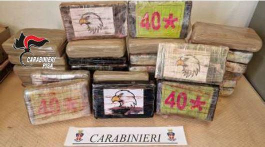 
	La droga sequestrata a San Miniato

