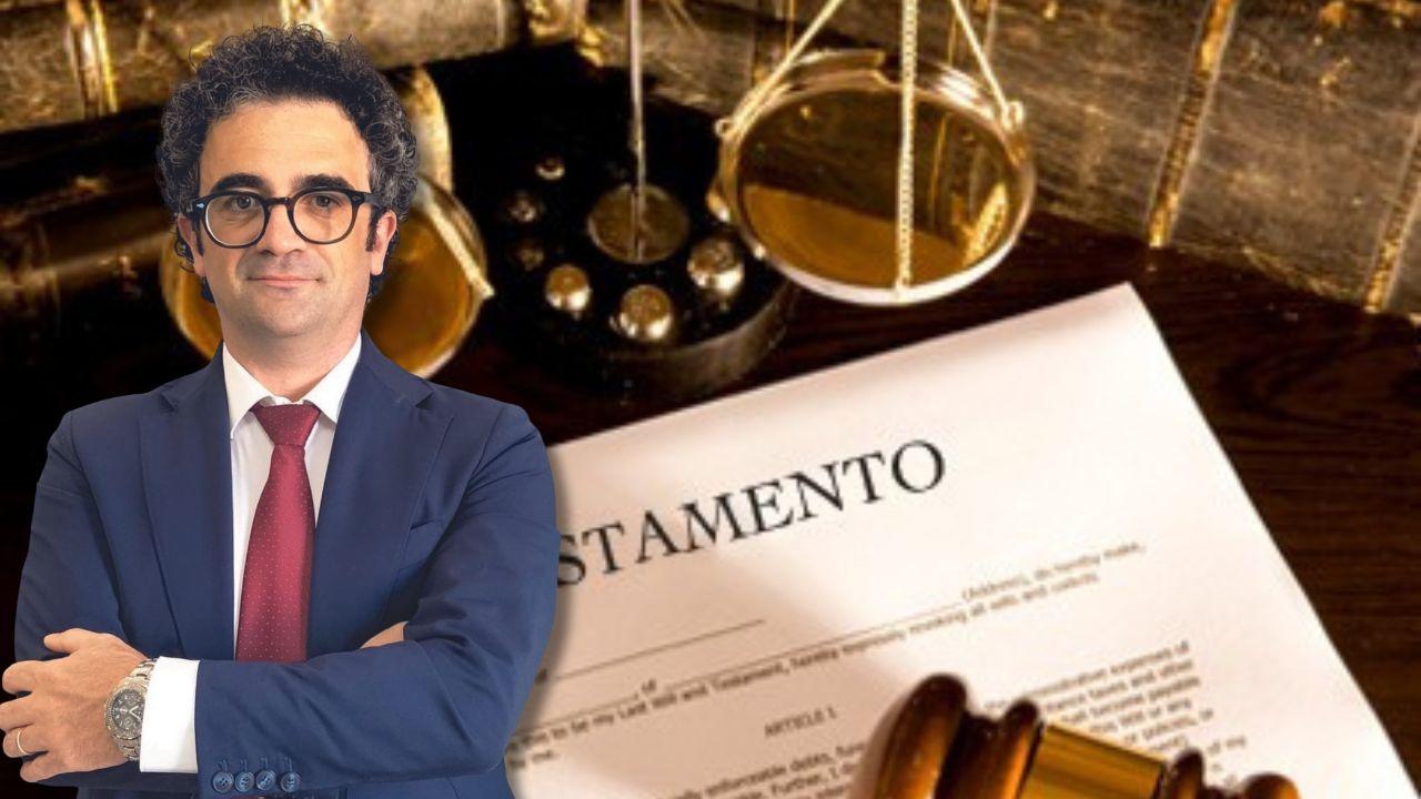 Dubbi sul testamento
per quella grafia diversa
relativa a data e luogo