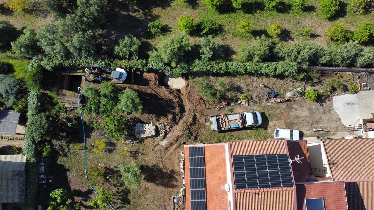 Squadre dell'Enas impegnate a riparare le rotture nell'acquedotto del Coghinas 2