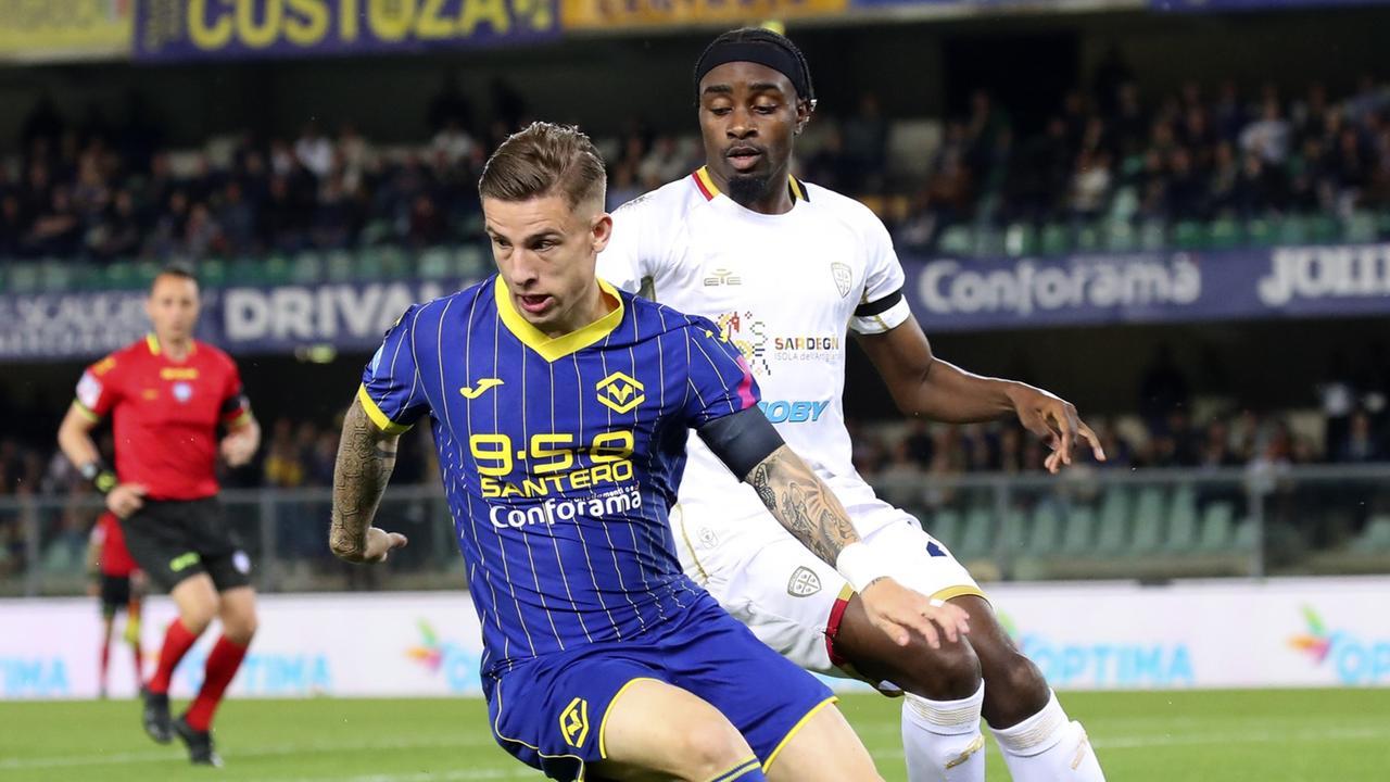 Il Cagliari vince a Verona con i gol di Pavoletti e Deiola