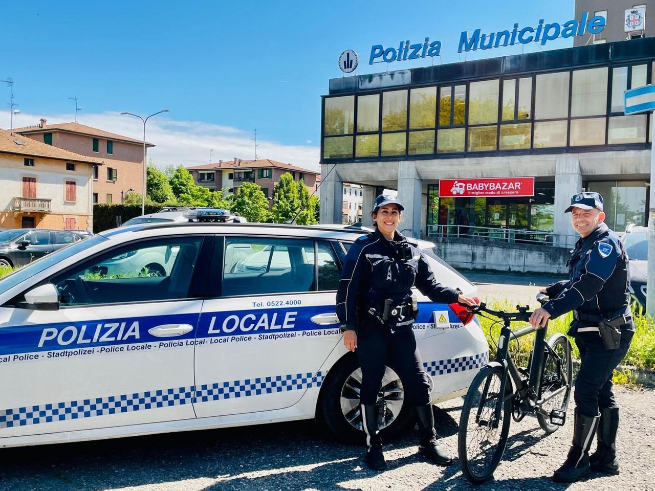Bicicletta elettrica rubata a Fano ritrovata a Reggio Emilia grazie al Gps